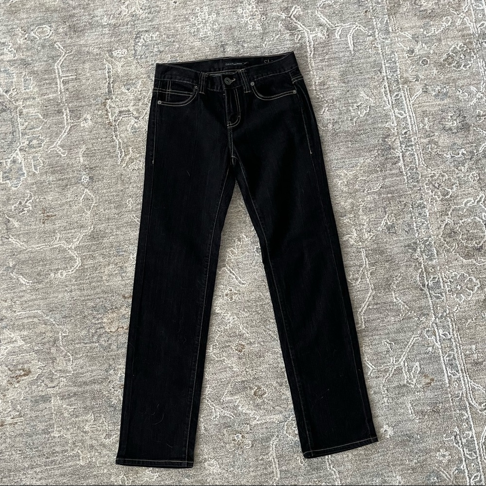 Calvin Klein Skinny Denim Jeans Dark Wash 26/2